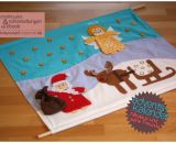 Adventskalender nähen - Nikolaus und seine Freunde (Nähanleitung und Schnittmuster von shesmile) 