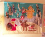 Adventskalender nähen - Nikolaus und seine Freunde (Nähanleitung und Schnittmuster von shesmile) 