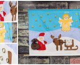 Adventskalender nähen - Nikolaus und seine Freunde (Nähanleitung und Schnittmuster von shesmile) 