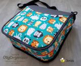 Aufbewahrungstasche OllyOrganizer (Eine Nähanleitung mit Schnittmuster von shesmile) Sortiere Spielzeug, Reiseunterlagen, Tonies, Spielfiguren, Malsachen oder Kosmetik ordentlich ein. Praktisch für Unterwegs. Für Kinder oder Erwachsene.