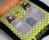 Aufbewahrungstasche OllyOrganizer (Eine Nähanleitung mit Schnittmuster von shesmile) Sortiere Spielzeug, Reiseunterlagen, Tonies, Spielfiguren, Malsachen oder Kosmetik ordentlich ein. Praktisch für Unterwegs. Für Kinder oder Erwachsene.