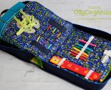 Aufbewahrungstasche OllyOrganizer (Eine Nähanleitung mit Schnittmuster von shesmile) Sortiere Spielzeug, Reiseunterlagen, Tonies, Spielfiguren, Malsachen oder Kosmetik ordentlich ein. Praktisch für Unterwegs. Für Kinder oder Erwachsene.