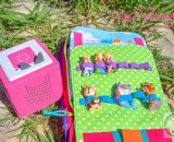 Aufbewahrungstasche OllyOrganizer (Eine Nähanleitung mit Schnittmuster von shesmile) Sortiere Spielzeug, Reiseunterlagen, Tonies, Spielfiguren, Malsachen oder Kosmetik ordentlich ein. Praktisch für Unterwegs. Für Kinder oder Erwachsene.