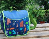 Aufbewahrungstasche OllyOrganizer (Eine Nähanleitung mit Schnittmuster von shesmile) Sortiere Spielzeug, Reiseunterlagen, Tonies, Spielfiguren, Malsachen oder Kosmetik ordentlich ein. Praktisch für Unterwegs. Für Kinder oder Erwachsene.