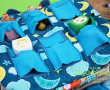 Aufbewahrungstasche OllyOrganizer (Eine Nähanleitung mit Schnittmuster von shesmile) Sortiere Spielzeug, Reiseunterlagen, Tonies, Spielfiguren, Malsachen oder Kosmetik ordentlich ein. Praktisch für Unterwegs. Für Kinder oder Erwachsene.