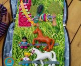 Aufbewahrungstasche OllyOrganizer (Eine Nähanleitung mit Schnittmuster von shesmile) Sortiere Spielzeug, Reiseunterlagen, Tonies, Spielfiguren, Malsachen oder Kosmetik ordentlich ein. Praktisch für Unterwegs. Für Kinder oder Erwachsene.
