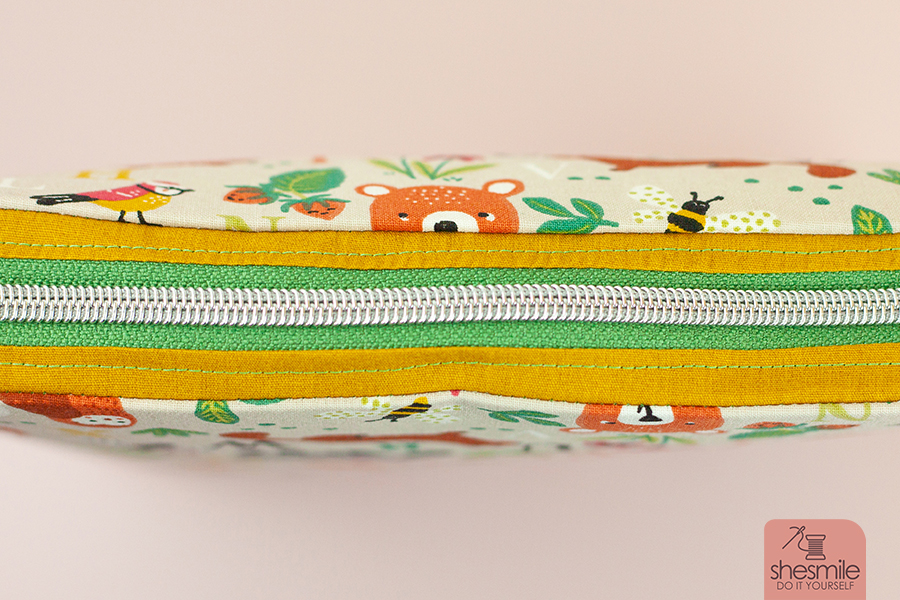 Mama, druckst du mir was aus? Eine Maltasche Orelie für das Vorschulkind nähen. Nähanleitung und Schnittmuster von shesmile. Stoffe und Material von Snaply.