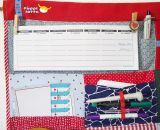 Nähanleitung und Schnittmuster gestaltet als PDF-E-Book für einen Familien-Wandorganizer aus Stoff. OttoOrdnung von shesmile. Wer Ordnung haben will, braucht für alles seinen gewohnten Platz. Denn wie soll man Kindern beibringen wo sie bestimmte Ding
