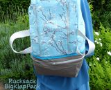 Rucksack BigKlapPack (Nähanleitung und Schnittmuster für 2 Größen von shesmile) Ein richtig großer Rucksack für den Schwimmbad-Besuch, Urlaub, Wochenend-Trip oder zum Sport ... näh dir deinen BigKlapPack, so wie er dir gefällt. Ergebnisse aus dem Pro