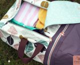 Rucksack BigKlapPack (Nähanleitung und Schnittmuster von shesmile) Ein richtig großer Rucksack für den Schwimmbad-Besuch, Urlaub, Wochenend-Trip oder zum Sport ... näh dir deinen BigKlapPack, so wie es dir gefällt.