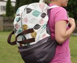 Rucksack BigKlapPack (Nähanleitung und Schnittmuster von shesmile) Ein richtig großer Rucksack für den Schwimmbad-Besuch, Urlaub, Wochenend-Trip oder zum Sport ... näh dir deinen BigKlapPack, so wie es dir gefällt.