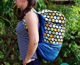 Rucksack BigKlapPack (Nähanleitung und Schnittmuster für 2 Größen von shesmile) Ein richtig großer Rucksack für den Schwimmbad-Besuch, Urlaub, Wochenend-Trip oder zum Sport ... näh dir deinen BigKlapPack, so wie er dir gefällt. Ergebnisse aus dem Pro