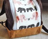 Rucksack KlapPack (Eine Nähanleitung mit Schnittmuster für 2 Größen von shesmile) Ideal für den Kindergarten oder die perfekte Tasche und Aufbewahrung für die Toniebox oder Tonies für unterwegs. Im Urlaub oder auf Reisen.