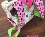 Rucksack KlapPack (Eine Nähanleitung mit Schnittmuster für 2 Größen von shesmile) Ideal für den Kindergarten oder die perfekte Tasche und Aufbewahrung für die Toniebox oder Tonies für unterwegs. Im Urlaub oder auf Reisen.