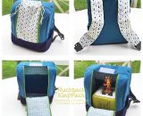 Rucksack KlapPack (Eine Nähanleitung mit Schnittmuster für 2 Größen von shesmile) Ideal für den Kindergarten oder die perfekte Tasche und Aufbewahrung für die Toniebox oder Tonies für unterwegs. Im Urlaub oder auf Reisen.