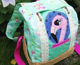 Rucksack KlapPack (Eine Nähanleitung mit Schnittmuster für 2 Größen von shesmile) Ideal für den Kindergarten oder die perfekte Tasche und Aufbewahrung für die Toniebox oder Tonies für unterwegs. Im Urlaub oder auf Reisen.