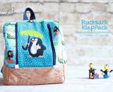 Rucksack KlapPack (Eine Nähanleitung mit Schnittmuster für 2 Größen von shesmile) Ideal für den Kindergarten oder die perfekte Tasche und Aufbewahrung für die Toniebox oder Tonies für unterwegs. Im Urlaub oder auf Reisen.