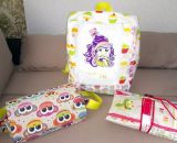 Rucksack KlapPack (Eine Nähanleitung mit Schnittmuster für 2 Größen von shesmile) Ideal für den Kindergarten oder die perfekte Tasche und Aufbewahrung für die Toniebox oder Tonies für unterwegs. Im Urlaub oder auf Reisen.