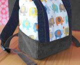 Rucksack KlapPack (Eine Nähanleitung mit Schnittmuster für 2 Größen von shesmile) Ideal für den Kindergarten oder die perfekte Tasche und Aufbewahrung für die Toniebox oder Tonies für unterwegs. Im Urlaub oder auf Reisen.