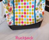 Rucksack KlapPack (Eine Nähanleitung mit Schnittmuster für 2 Größen von shesmile) Ideal für den Kindergarten oder die perfekte Tasche und Aufbewahrung für die Toniebox oder Tonies für unterwegs. Im Urlaub oder auf Reisen.