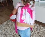 Rucksack KlapPack (Eine Nähanleitung mit Schnittmuster für 2 Größen von shesmile) Ideal für den Kindergarten oder die perfekte Tasche und Aufbewahrung für die Toniebox oder Tonies für unterwegs. Im Urlaub oder auf Reisen.