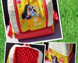 Rucksack KlapPack (Eine Nähanleitung mit Schnittmuster für 2 Größen von shesmile) Ideal für den Kindergarten oder die perfekte Tasche und Aufbewahrung für die Toniebox oder Tonies für unterwegs. Im Urlaub oder auf Reisen.