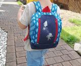 Rucksack KlapPack (Eine Nähanleitung mit Schnittmuster für 2 Größen von shesmile) Die perfekte Tasche und Aufbewahrung für die Toniebox oder Tonies für unterwegs. Im Urlaub oder auf Reisen.
