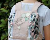 Nähanleitung und Schnittmuster in zwei Größen gestaltet als PDF-E-Book für einen Rucksack KlapPack in 2 Größen mit praktischer großer Klappenöffnung. Ideal auch für Kindergarten, Ausflug und den Musikwürfel Toniebox. Zum Transport und Schutz der Figu