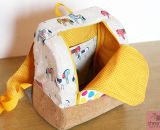 Rucksack KlapPack (Eine Nähanleitung mit Schnittmuster für 2 Größen von shesmile) Ein kleiner Rucksack für den Kindergarten und ein mittelgroßer Rucksack für den Tagesausflug? Beim Sport, beim Oma-Wochenende, für Wechselklamotten, im Urlaub und auf R