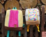 Rucksack KlapPack (Eine Nähanleitung mit Schnittmuster für 2 Größen von shesmile) Ein kleiner Rucksack für den Kindergarten und ein mittelgroßer Rucksack für den Tagesausflug? Beim Sport, beim Oma-Wochenende, für Wechselklamotten, im Urlaub und auf R