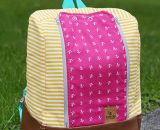 Rucksack KlapPack (Eine Nähanleitung mit Schnittmuster für 2 Größen von shesmile) Ein kleiner Rucksack für den Kindergarten und ein mittelgroßer Rucksack für den Tagesausflug? Beim Sport, beim Oma-Wochenende, für Wechselklamotten, im Urlaub und auf R