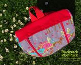 Rucksack KlapPack (Eine Nähanleitung mit Schnittmuster für 2 Größen von shesmile) Ergebnisse aus dem Probenähen.