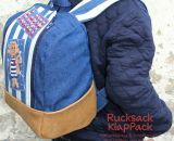 Rucksack KlapPack (Eine Nähanleitung mit Schnittmuster für 2 Größen von shesmile) Ergebnisse aus dem Probenähen.