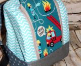 Rucksack KlapPack (Eine Nähanleitung mit Schnittmuster für 2 Größen von shesmile) Ergebnisse aus dem Probenähen.