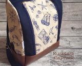 Rucksack KlapPack (Eine Nähanleitung mit Schnittmuster für 2 Größen von shesmile) Ergebnisse aus dem Probenähen.