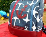 Rucksack KlapPack (Eine Nähanleitung mit Schnittmuster für 2 Größen von shesmile) Ergebnisse aus dem Probenähen.