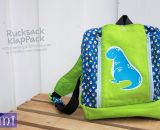Rucksack KlapPack (Eine Nähanleitung mit Schnittmuster für 2 Größen von shesmile) Ergebnisse aus dem Probenähen.