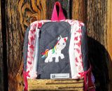 Rucksack KlapPack (Eine Nähanleitung mit Schnittmuster für 2 Größen von shesmile) Ergebnisse aus dem Probenähen.