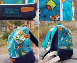 Rucksack KlapPack (Eine Nähanleitung mit Schnittmuster für 2 Größen von shesmile) Ergebnisse aus dem Probenähen.