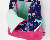 Rucksack MidiKlapPack - Das Herzstück der KlapPack-Serie. Kleiner als groß und XXL, größer als klein und mittel - Midi eben (Nähanleitung & Schnittmuster von shesmile) Fürs Schwimmbad, Schulkind, Urlaub, Schultasche!