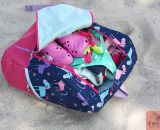 Rucksack MidiKlapPack - Das Herzstück der KlapPack-Serie. Kleiner als groß und XXL, größer als klein und mittel - Midi eben (Nähanleitung & Schnittmuster von shesmile) Fürs Schwimmbad, Schulkind, Urlaub, Schultasche!