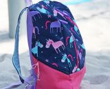 Rucksack MidiKlapPack - Das Herzstück der KlapPack-Serie. Kleiner als groß und XXL, größer als klein und mittel - Midi eben (Nähanleitung & Schnittmuster von shesmile) Fürs Schwimmbad, Schulkind, Urlaub, Schultasche!