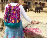 Rucksack MidiKlapPack - Das Herzstück der KlapPack-Serie. Kleiner als groß und XXL, größer als klein und mittel - Midi eben (Nähanleitung & Schnittmuster als PDF-E-Book gestaltet von shesmile)