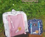 Rucksack MidiKlapPack - Das Herzstück der KlapPack-Serie. Kleiner als groß und XXL, größer als klein und mittel - Midi eben (Nähanleitung & Schnittmuster als PDF-E-Book gestaltet von shesmile)