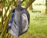 Rucksack MidiKlapPack - Das Herzstück der KlapPack-Serie. Kleiner als groß und XXL, größer als klein und mittel - Midi eben (Nähanleitung & Schnittmuster als PDF-E-Book gestaltet von shesmile)