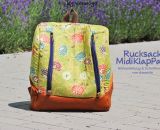 Rucksack MidiKlapPack - Das Herzstück der KlapPack-Serie. Kleiner als groß und XXL, größer als klein und mittel - Midi eben (Nähanleitung & Schnittmuster als PDF-E-Book gestaltet von shesmile)