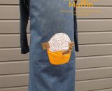 Schürze für Kinder -Muffin- (Eine Nähanleitung und Schnittmuster von shesmile) Ideal zum Kochen, Backen, Basteln und Malen. 2-lagig und supersicher. Ergebnisse aus dem Probenähen.