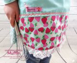 Schürze für Kinder -Muffin- (Eine Nähanleitung und Schnittmuster von shesmile) Ideal zum Kochen, Backen, Basteln und Malen. 2-lagig und supersicher. Ergebnisse aus dem Probenähen.