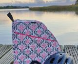 Nähanleitung und Schnittmuster gestaltet als PDF-E-Book für eine Tragetasche, Umhängetasche oder Rucksack SusiSkates. Perfekt für deine Schlittschuhe, Inline-Skates oder Ski-Schuhe. Schnittmuster Kufen bzw. Rollen von 25 cm bis 45 cm.