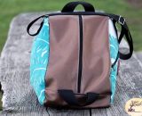 Nähanleitung und Schnittmuster gestaltet als PDF-E-Book für eine Tragetasche, Umhängetasche oder Rucksack SusiSkates. Perfekt für deine Schlittschuhe, Inline-Skates oder Ski-Schuhe. Schnittmuster Kufen bzw. Rollen von 25 cm bis 45 cm.